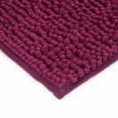 Fürdőszobai kilépőszőnyeg - hosszúszálú - bordó (60 x 40 cm)