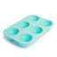 Szilikon muffinsütő-forma - 6 adagos