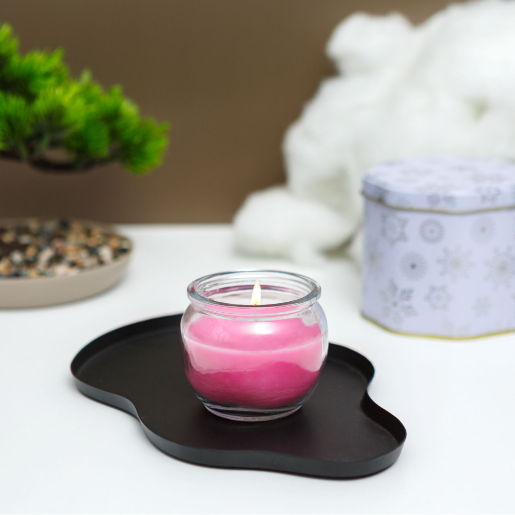 Illatgyertya - rózsa (70 g)