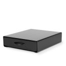 Fém kávékapszula tartó - 20 db Dolce Gusto kapszulákhoz matt fekte színben (300 x 240 x 70 mm )