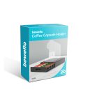 Fém kávékapszula tartó - 20 db Dolce Gusto kapszulákhoz matt fekte színben (300 x 240 x 70 mm )