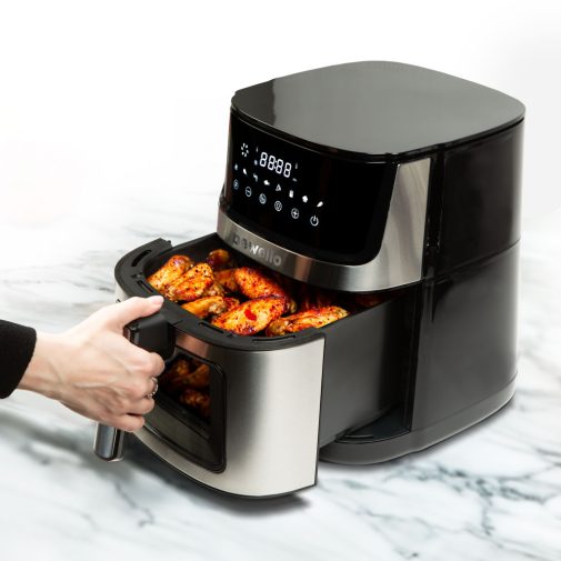 Air Fryer olaj nélküli fritőz - XXL - alul-felül fűtőszálas - 230V - 7,5L