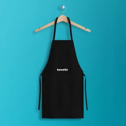 Grill kötény - fekete