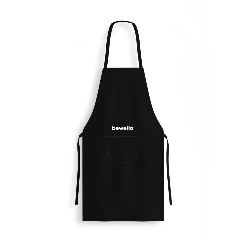 Grill kötény - fekete