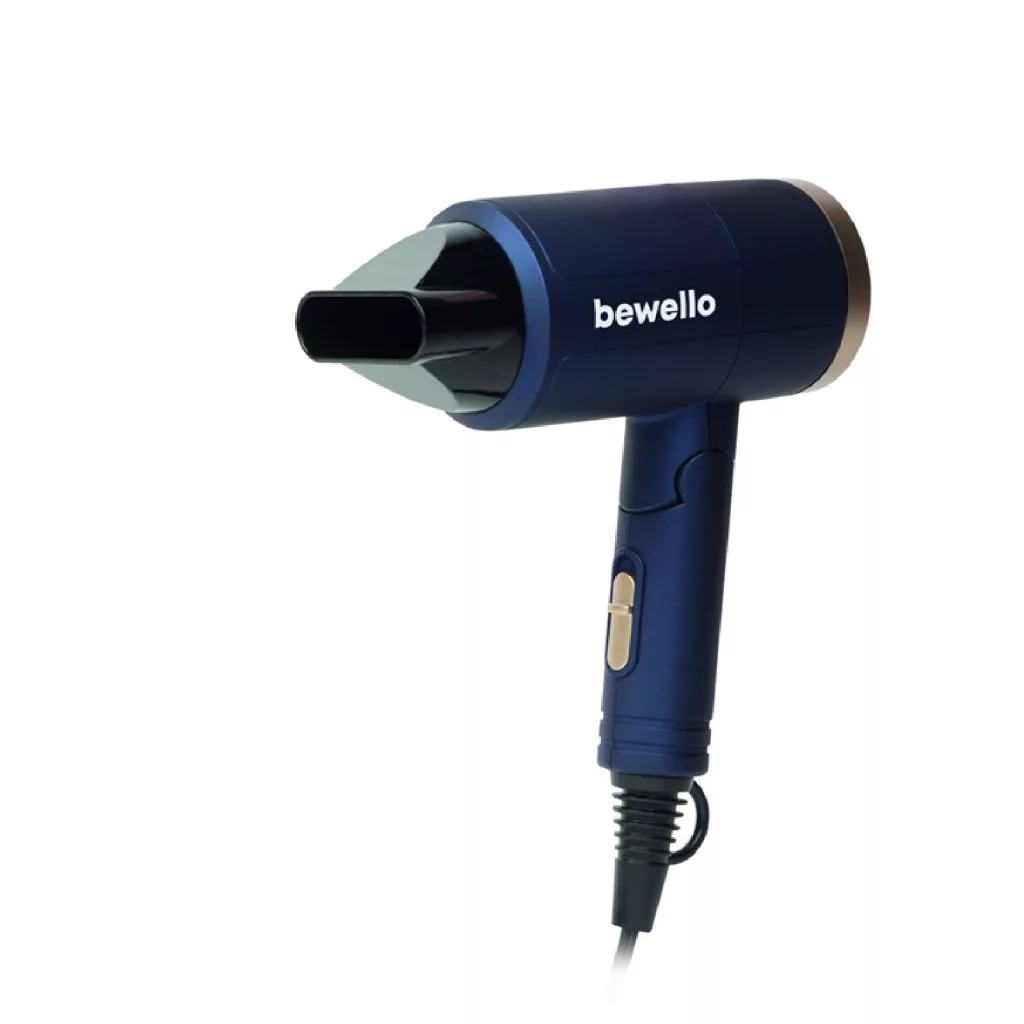 Bewello utazó hajszárító - 2 sebességes - 220-240V AC (max 1300 W)