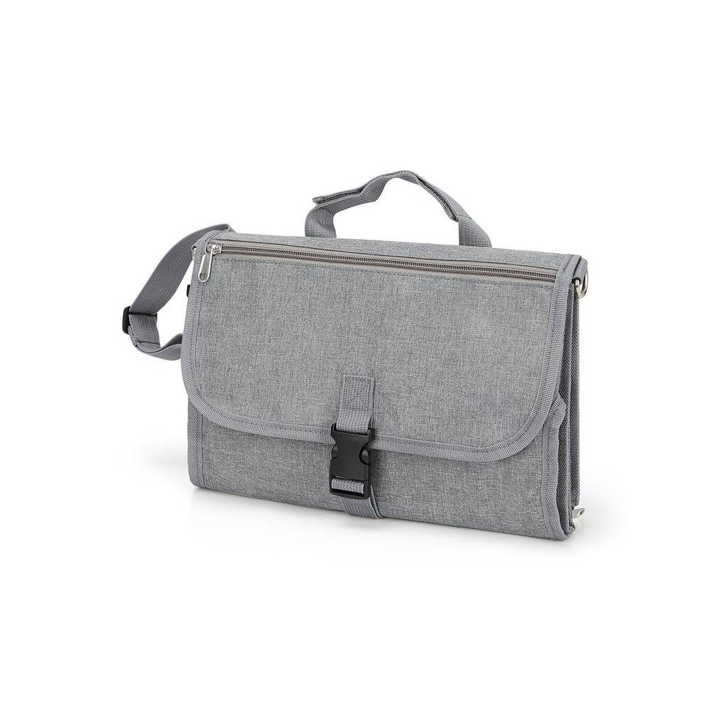 Pelenkázó neszeszer táska - 29 x 19 cm - szürke