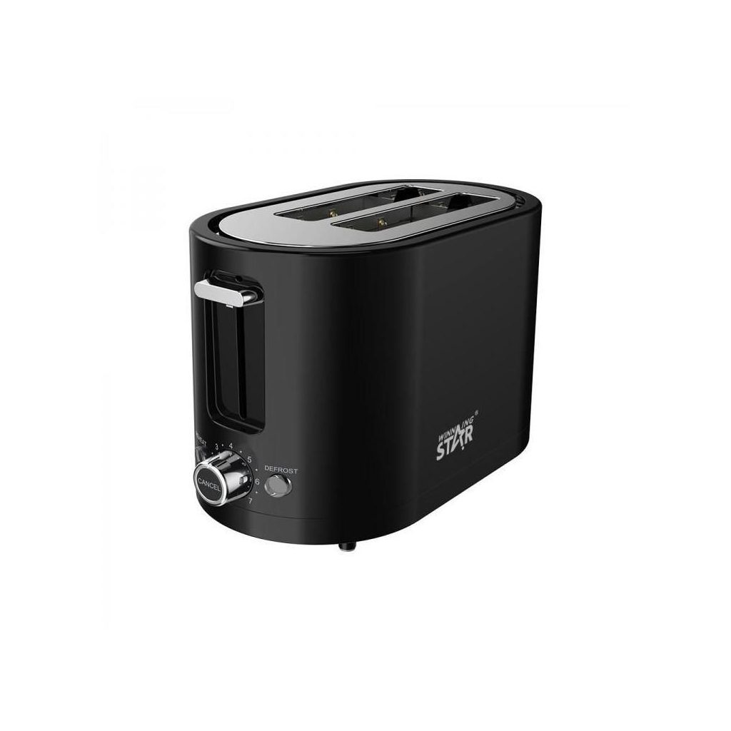 WinningStar - Kenyérpirító - 650 - 750 W - fekete