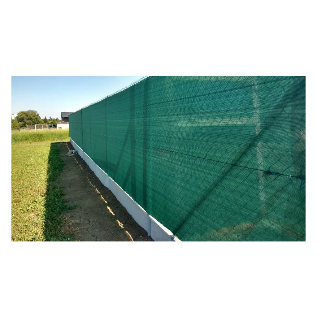 Árnyékoló háló medence fölé, kerítésre, GOLDTEX 1x50m zöld 95%-os takarás
