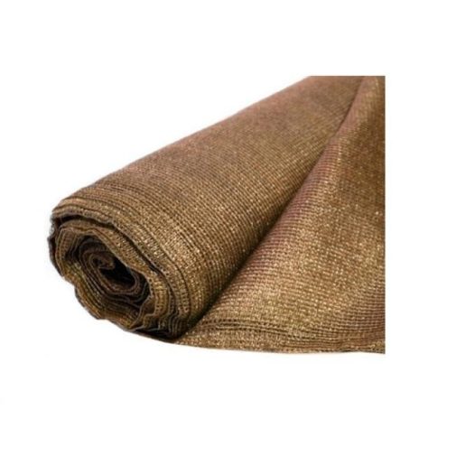 Árnyékoló háló medence fölé, kerítésre, BROWNTEX  1x10m barna 90%-os takarás