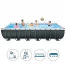 INTEX UltraSet XTR négyszögletű medence 732 x 366 x 132 cm homokszűrővel (26364)