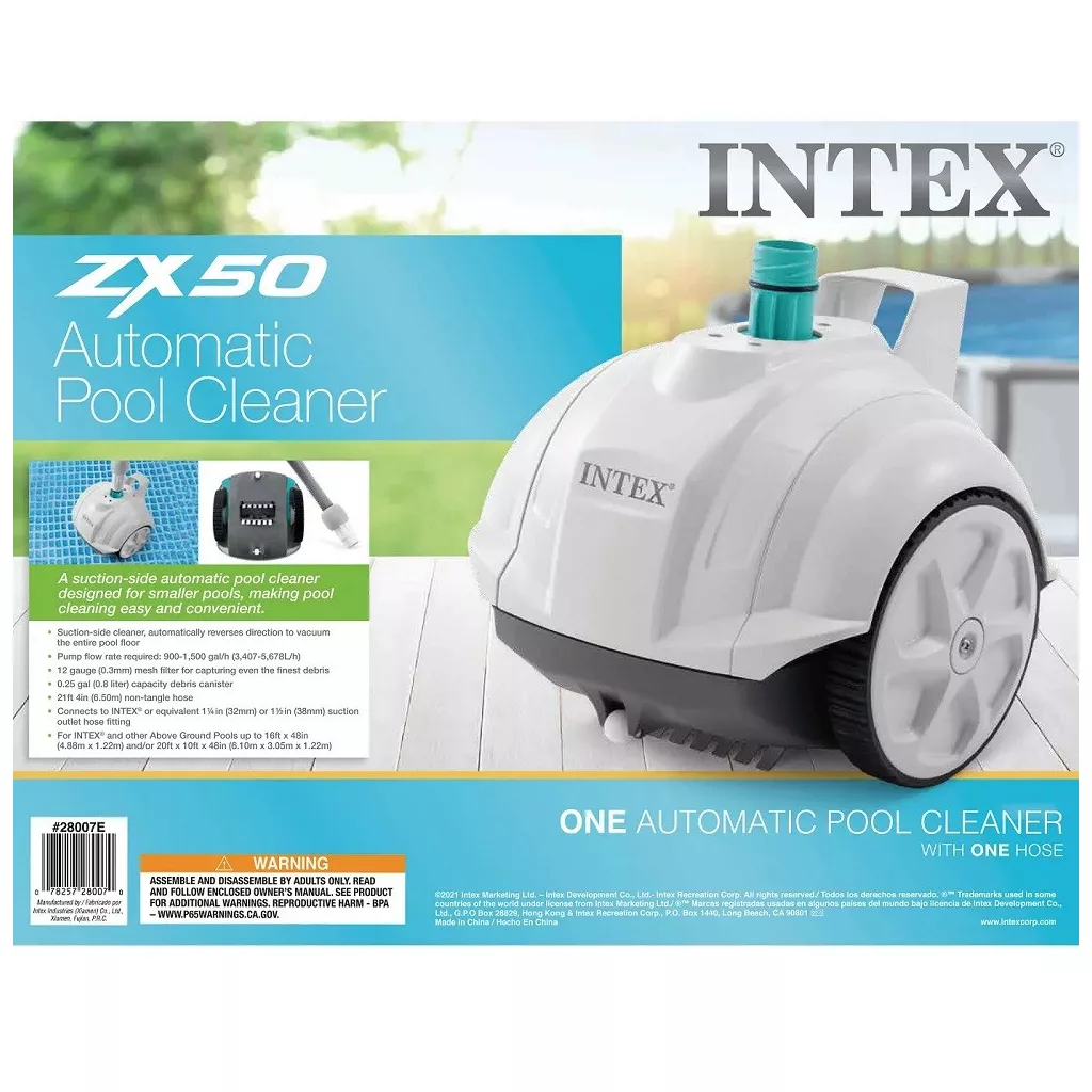 INTEX Auto Pool Cleaner ZX50 automata vízalatti medence porszívó robot (28007)