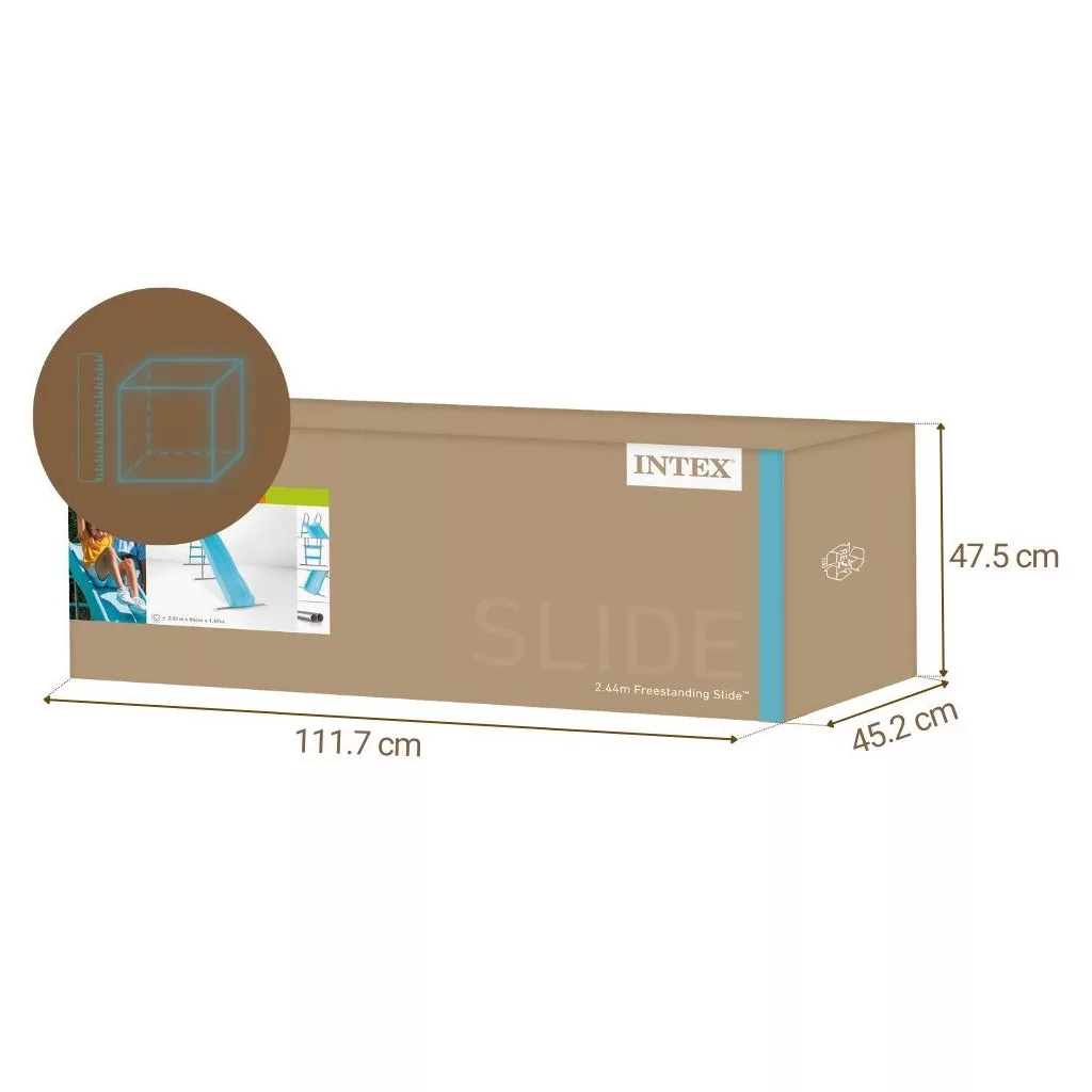 INTEX Kerti csúszda, 251 x 84 x 147 cm (44107)