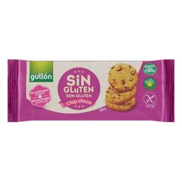   Gullon Choco Chips gluténmentes és cukormentes keksz (130 g)