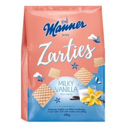 Manner Zarties tejes és vaníliás ostya (200 g)