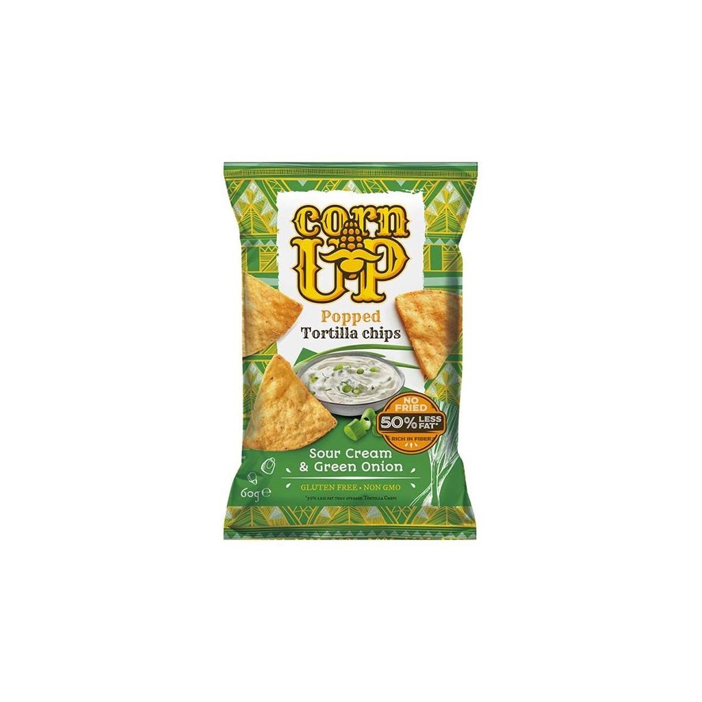 Corn Up tortilla chips hagymás tejfölös (60 g)