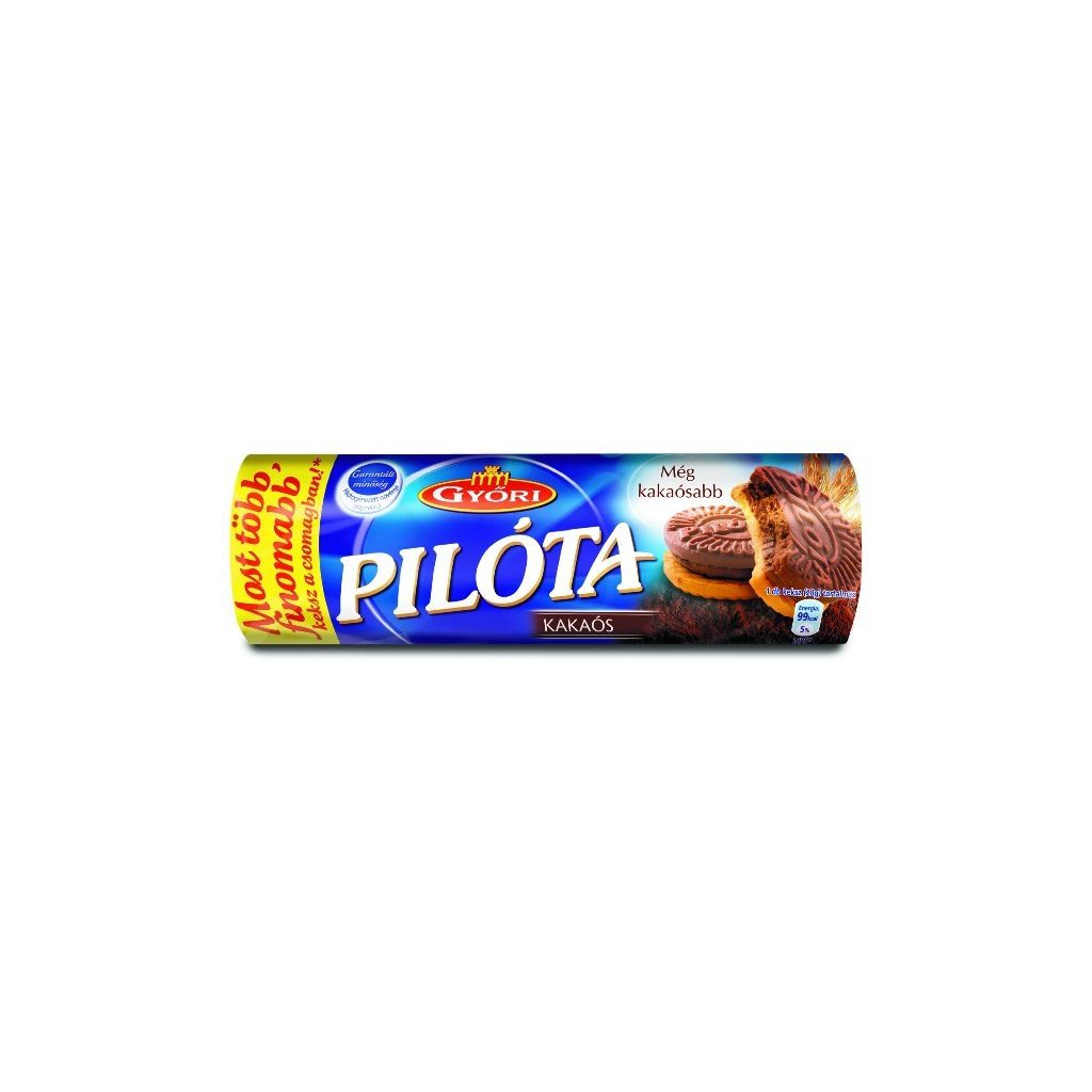 Pilóta kakaós keksz (180 g)