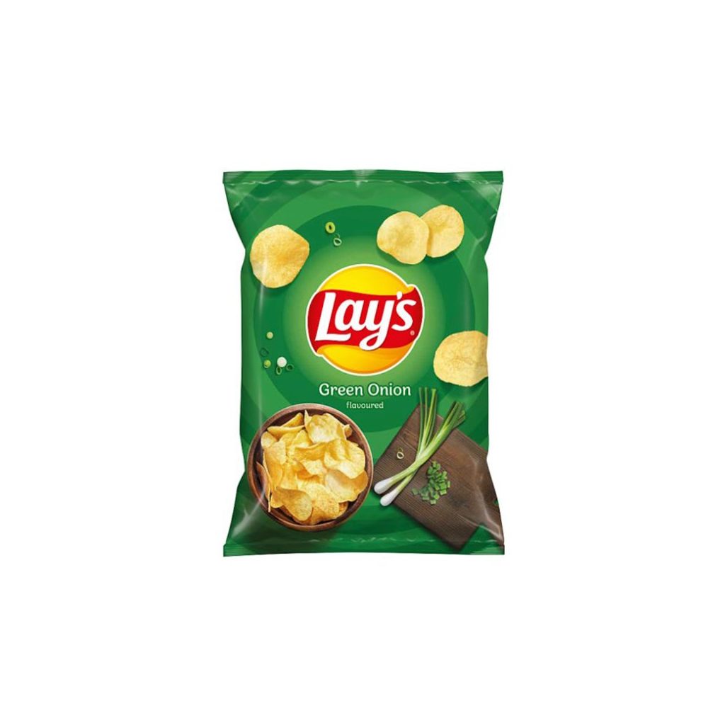 Lay's zöldhagymás burgonyachips (60 g)