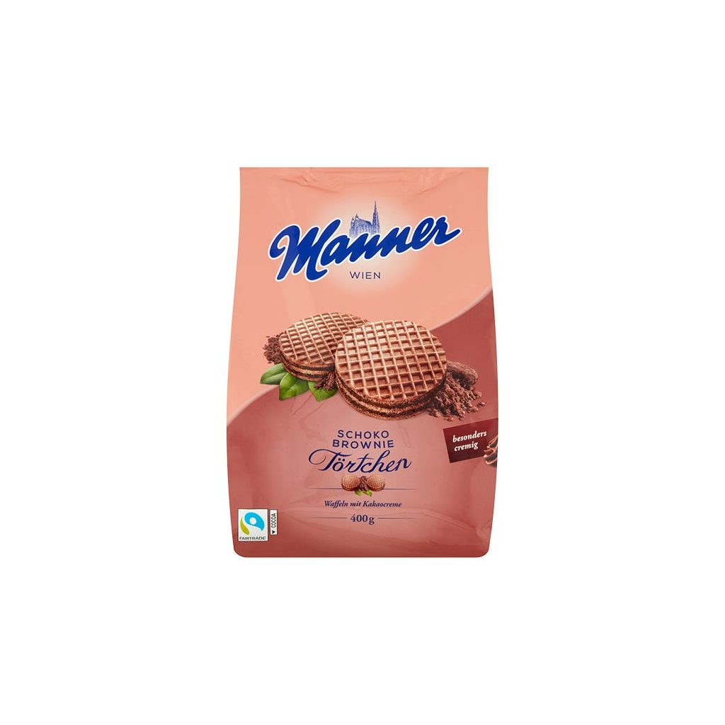 Manner Törtchen kakaós krémmel ostya (400 g)
