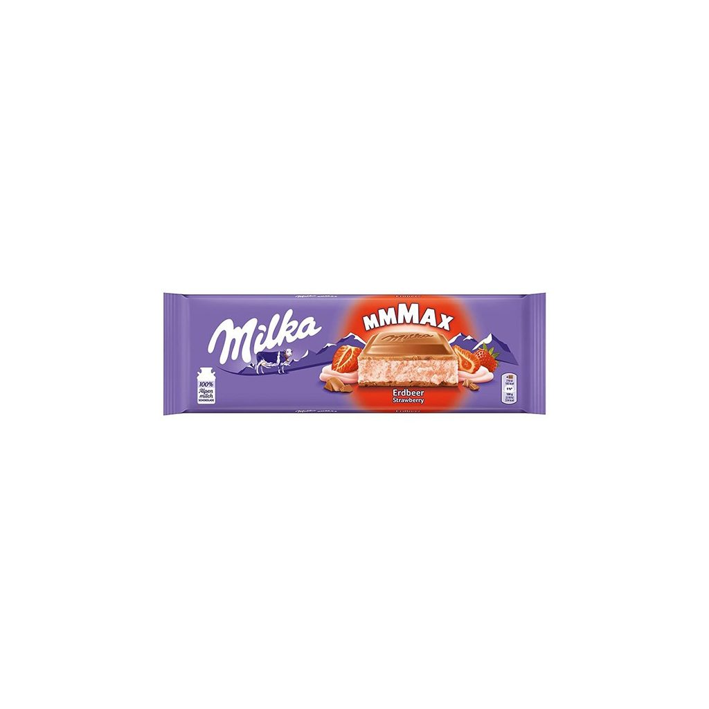 Milka MMMax epres-joghurtos táblás csokoládé (300 g)
