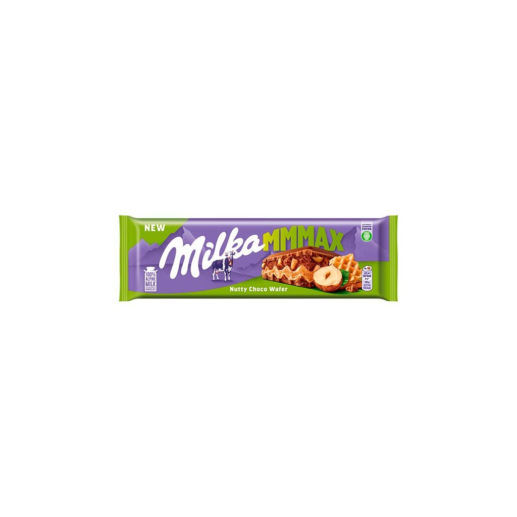 Milka MMMax nutty-choco ostyás táblás csokoládé (270 g)