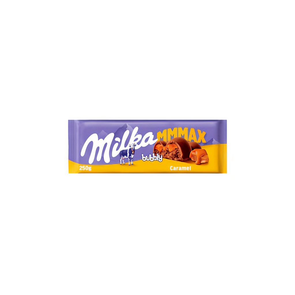 Milka MMMax luflée-caramel Karamellás táblás csokoládé (250 g)