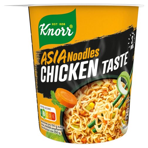 Instant tészta KNORR Snack Ázsiai csirkés ízesítéssel 65g
