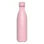 Kulacs duplafalú ARS UNA fém BPA-mentes 500 ml Rose
