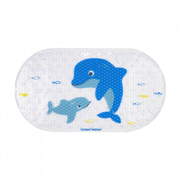 Canpol babies csúszásgátló alátét fürdőkádba, Love&Sea (kék)