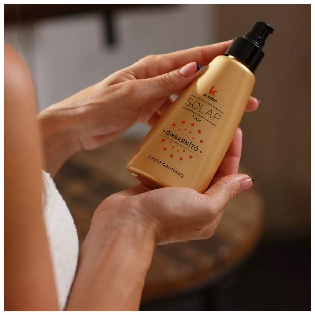 Dr.Kelen Solar Tan önbarnító szolid barnaság (150 ml)