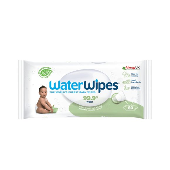 WaterWipes BIO szappanbogyós törlőkendő (60 db)