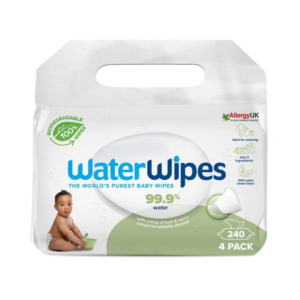 WaterWipes BIO szappanbogyós törlőkendő (4x60 db)