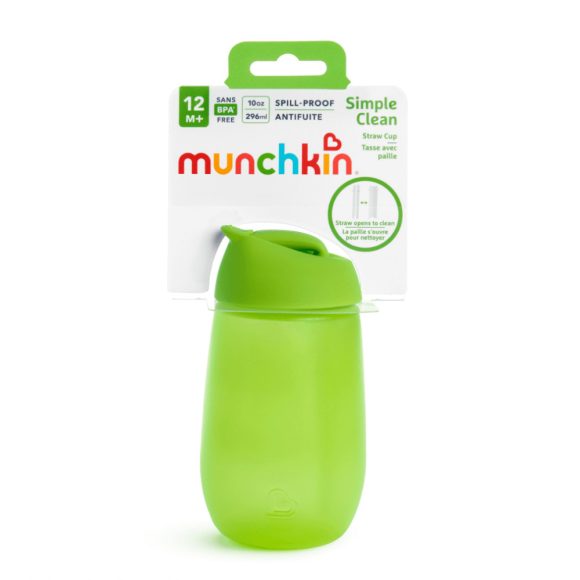 Munchkin Simple Clean itatópohár, 296 ml (zöld)