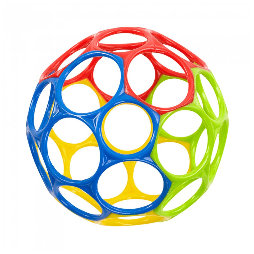 Oball labda játék 10 cm - mix (0 hó+)