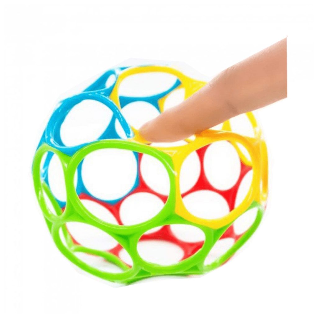 Oball labda játék 10 cm - mix (0 hó+)