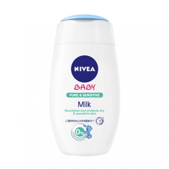 Nivea Baby Pure&Sensitive testápoló tej (200 ml)