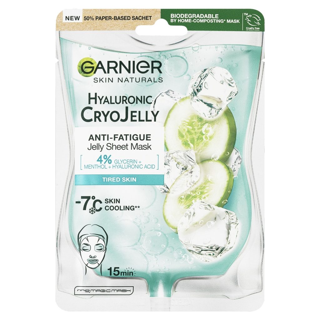 Garnier Cryo Jelly gélmaszk -7°C cryo hűsítéssel (27 g)