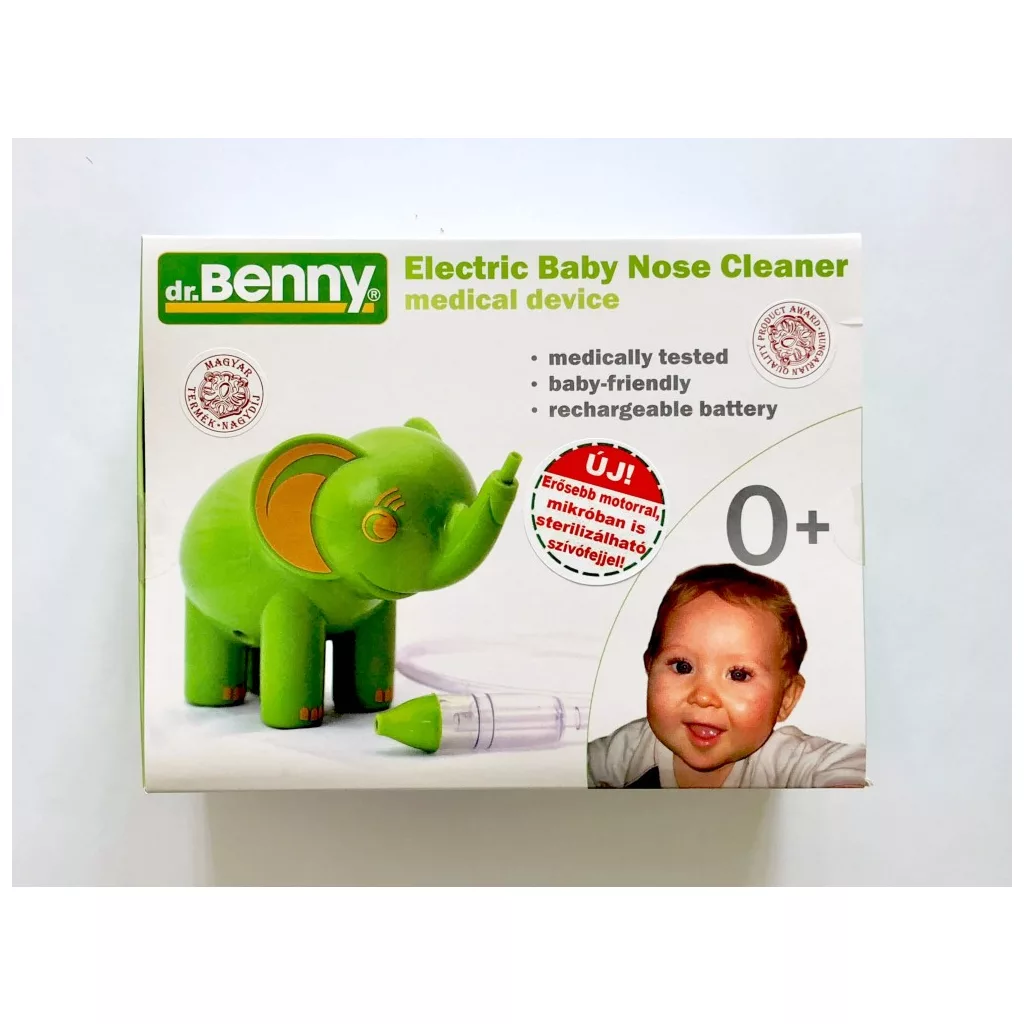 CSOMAGOLÁSSÉRÜLT - Dr. Benny elektromos orrszívó