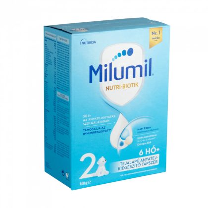 Milumil 2 anyatej-kiegészítő tápszer 6-12 hó (600 g)