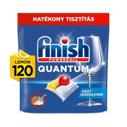   Finish Powerball Quantum All in 1 mosogatógép-kapszula, lemon (120 db)