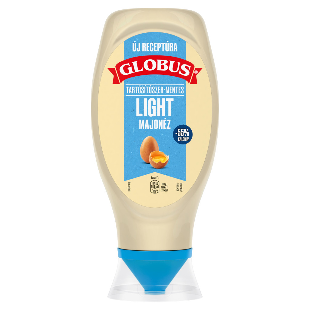 Globus light majonéz, flakonos (441 g)