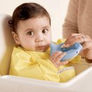 B.box újratölthető szilikon ételtároló tasak (pasztell rózsa)