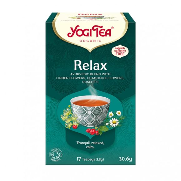 Yogi Tea® Relaxáló bio tea (17 filter)
