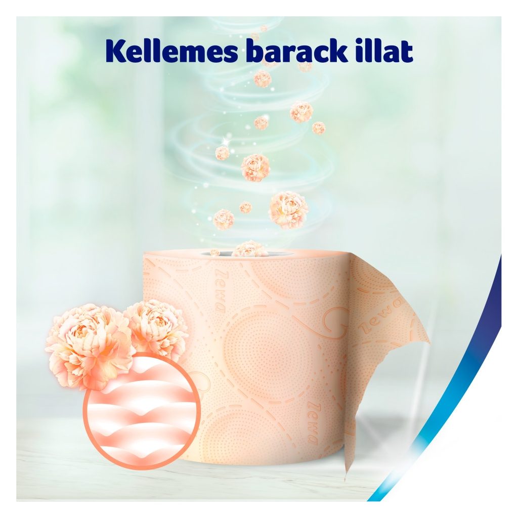 Zewa Deluxe Cashmere Peach toalettpapír 3 rétegű (16 tekercs)