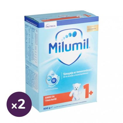 Milumil Junior 1+ gyerekital 12 hó+ (2x600 g)