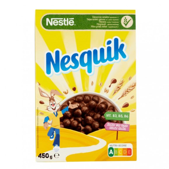 Nesquik kakaós ízű, ropogós gabonapehely (375 g)