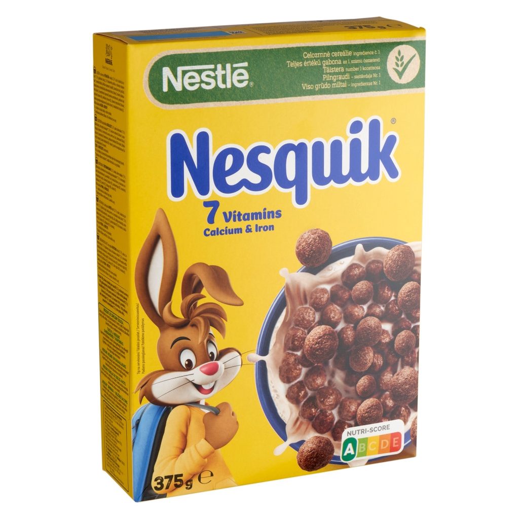 Nesquik kakaós ízű, ropogós gabonapehely (375 g)