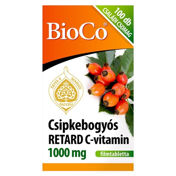 BioCo Csipkebogyós retard C-vitamin 1000 mg (100 db)