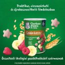 Gerber Organic bio banános málnás gabona snack, 8 hónapos kortól (35 g)