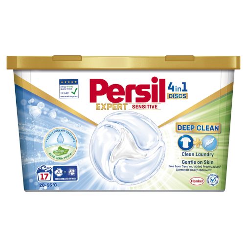 Persil Discs 4in1 Sensitive mosókapszula (17 mosás)