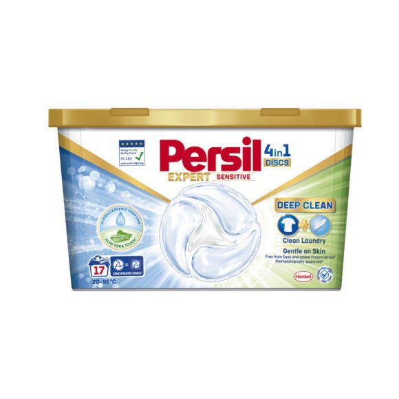Persil Discs 4in1 Sensitive mosókapszula (17 mosás)